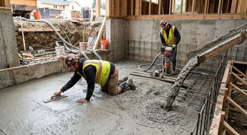 Basement Concrete Installation in Bloomfield, NJ