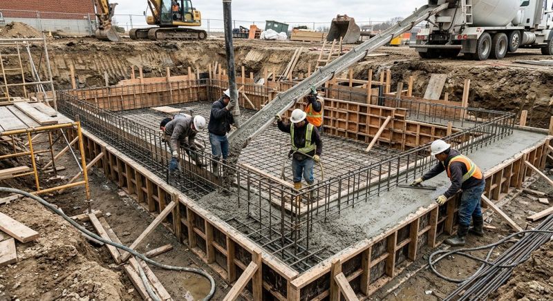 Basement Concrete Installation in Clifton, NJ