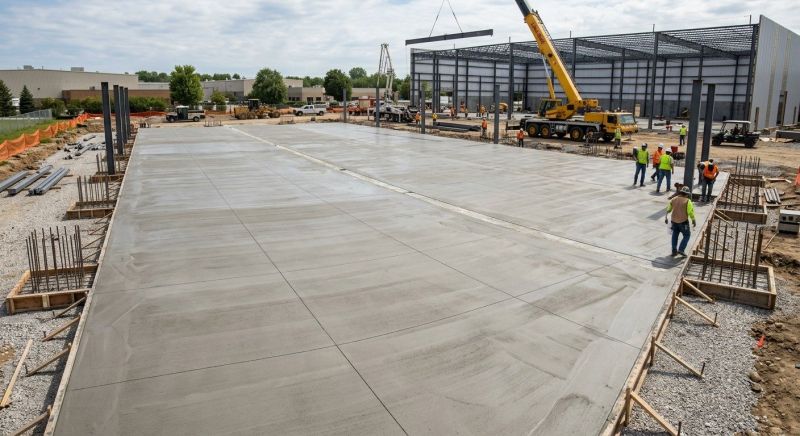Commercial Slab Construction in Metuchen, NJ