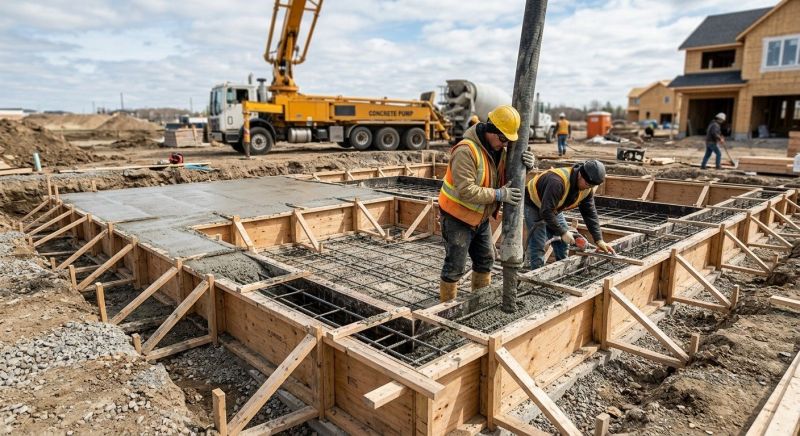 Concrete Foundation Installation in Queens County, NY