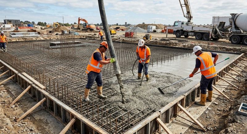 Foundation Wall Pouring in North Brunswick, NJ